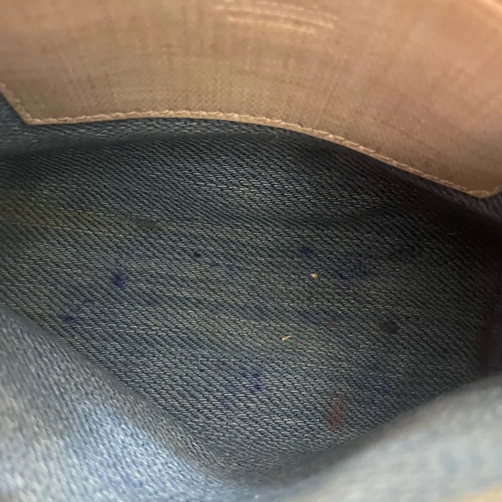 Hammitt Tony Small Undercover Daisy Tan and Gold Transparent Crossbody Bag - Picture 4 of 4